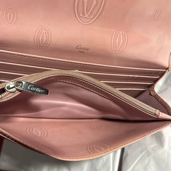 Cartier Birthday Limited Edition Preloved Wallet and Card Holder. 2 in 1 - Picture 9 of 17